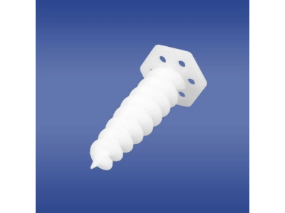 Kołki plastikowe do styropianu ślimaki bez wkręta 18x80mm Elektro-Plast Opatówek 22.178 KWM 80 4szt.-124018
