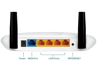 Router DSL WiFi 2,4GHz N 300Mb/s i 5 portów RJ45 100Mb/s (4xLAN i 1xWAN) TP-Link TL-WR841N-126386