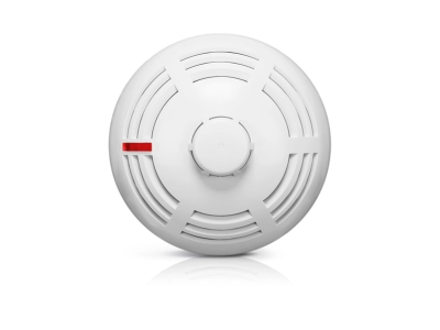 Czujka pożarowa dymu i ciepła bezprzewodowa samodzielna lub do systemu alarmowego do wnętrz Satel MSD-300-128619
