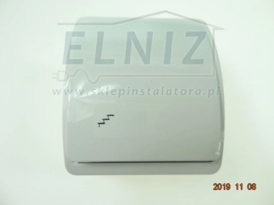 Łącznik schodowy natynkowy hermetyczny biały Elektro-Plast Opatówek ViPlast KOALA 61.321 153-01-130285