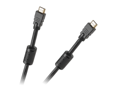 Kabel HDMI 2.0 rozdzielczość UHD 4K: wtyk HDMI A prosty + przewód 15m + wtyk HDMI A prosty-130333