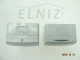 Gniazdko 230V 1-krotne natynkowe hermetyczne z uziemieniem bez przesłon białe klapka biała Elektro-Plast Opatówek Vi
