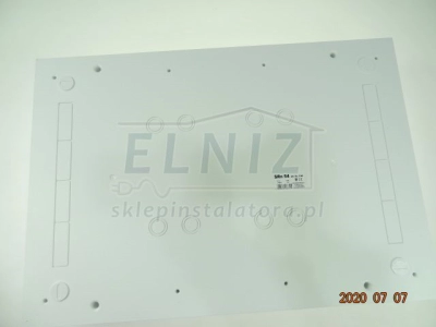 Rozdzielnica natynkowa 3x18 modułów IP40 z zaciskami N+PE białe drzwiczki Elektro-Plast Opatówek SRn-54/B 1.154-1379