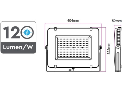 Naświetlacz LED IP65 n.t. 18000lm 150W neutralna 4000K biały gwarancja 5lat V-Tac VT-156 774-138493