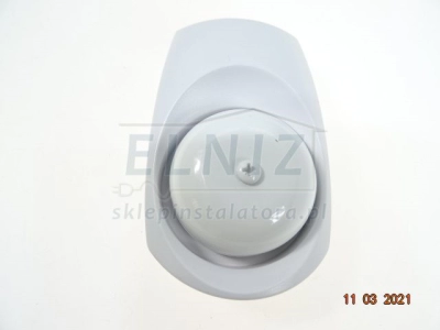 Dzwonek 8V czaszowy biały Zamel DNT-001/N-BIA-139602