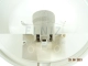 Plafoniera okrągła IP44 1xE27 klosz szklany przezroczysty biała Lena RONDO 2 150043-143079