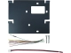 Monitor dotykowy LCD 7'' 1024x600px systemu wideofonowego IP PoE/12VDC intercom czarny Hikvision DS-KH6320-TE1-147638