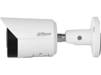 Kamera IP z mikrofonem tubowa mała IP67 4MP Full-color + IR 30m 95st. WDR WizSense Dahua IPC-HFW2449S-S-IL-0280B-150283