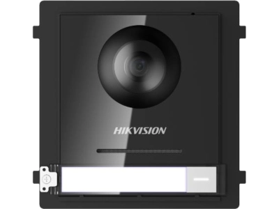 Moduł główny stacji zewnętrznej systemu wideofonowego IP PoE z kamerą 2MP czarny Hikvision DS-KD8003-IME1-151008