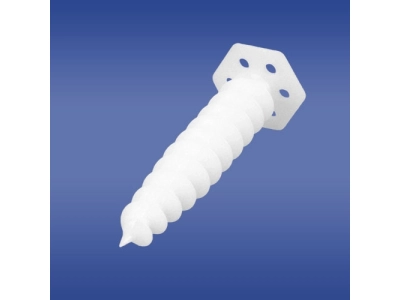 Kołki plastikowe do styropianu ślimaki bez wkręta 18x120mm Elektro-Plast Opatówek 22.118 KWM 120 4szt.-131879