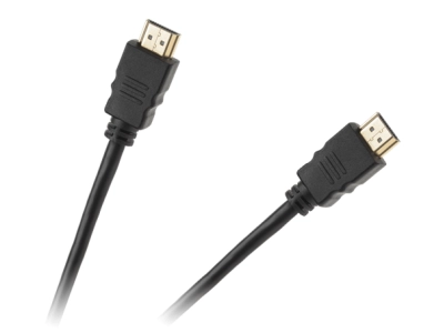 Kabel HDMI 2.0 rozdzielczość UHD 4K: wtyk HDMI A prosty + przewód 5m + wtyk HDMI A prosty-126663