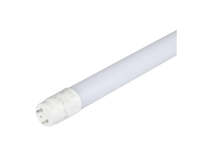 Świetlówka T8 LED zasilana 230V jednostronnie trzonki bolcowe G13 120cm 1850lm 16,5W zimna 6400K mleczna gwarancja 5 l