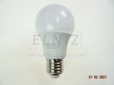 Żarówka LED 230V trzonek E27 mała kulka 470lm 5,5W neutralna 4000K 180st. mleczna 5 lat V-Tac VT-246 175-155198