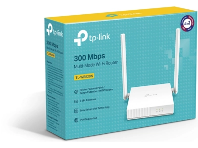 Router DSL WiFi 2,4GHz N 300Mb/s i 3 porty RJ45 100Mb/s (2xLAN i 1xWAN) TP-Link TL-WR820N-156933